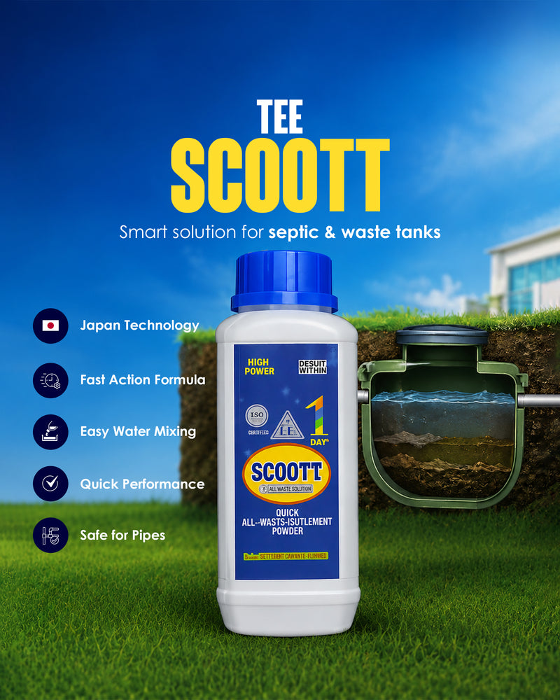 SCOOTT - Quick All-Waste Settlement Powder 200g