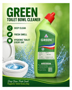GREEN Toilet Bowl Cleaner 500ml | Deep Clean. Fresh Smell. Hygienic Toilet Every Day.