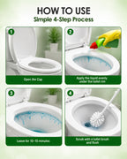GREEN Toilet Bowl Cleaner 500ml | Deep Clean. Fresh Smell. Hygienic Toilet Every Day.