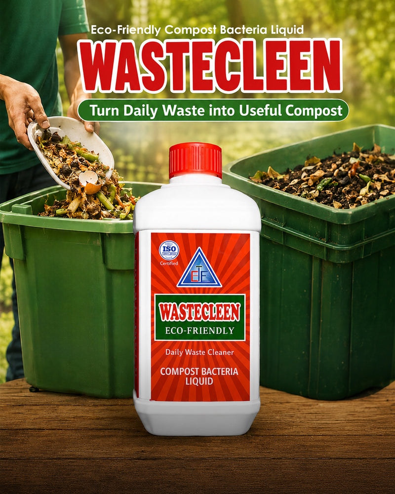 WASTECLEEN | Turn Daily Waste into Useful Compost